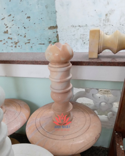 LH10 - Chân Đèn Đá Đủ Màu: Trắng, Vàng, Xám, Đen