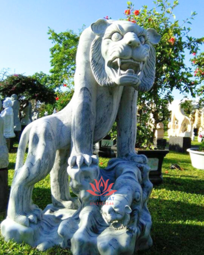 ST06 - Tượng Sư Tử- Linh Vật Tượng Trưng Của Uy Quyền