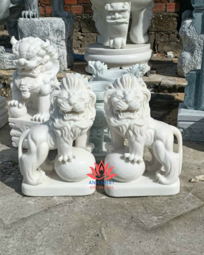 ST01 - Tượng Sư Tử- Linh Vật Bảo Vệ, Trấn Trạch, Hút Tài Lộc