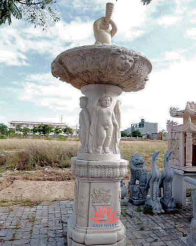 TB08 - Mẫu Tháp Bi Nước Phong Thủy Đá Tự Nhiên Đẹp, Gía Tốt