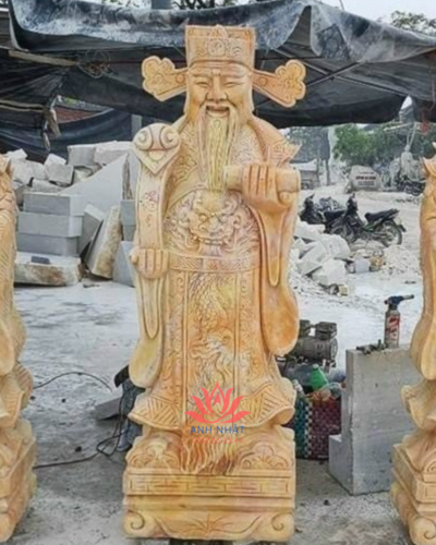 PLT04 - Tượng Phúc Lộc Thọ Đá Tự Nhiên, Lắp Ráp Tận Nơi