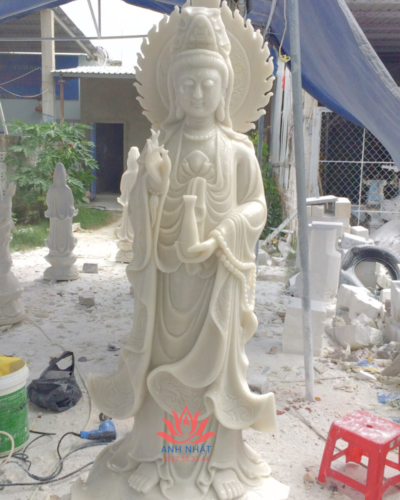 QA14 - Khám Phá Tượng Quan Âm Đá Đẹp, Ý Nghĩa Linh Thiêng