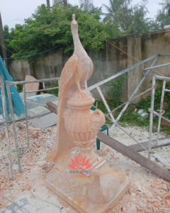 Tượng con công- dieukhacdaanhnhat.com
