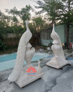 Tượng con công- dieukhacdaanhnhat.com